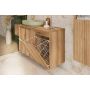 Comad Nova Coast Evoke szafka 40x39x57 cm boczna wisząca z koszem na pranie dąb NOVA COAST EVOKE 81-40-39-1DK zdj.6