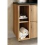 Zestaw Comad Nova White/Oak szafki 60 cm i 20 cm z blatem meblowym 80 cm biały/dąb SET-NOW B OAK 80CM LR zdj.11