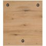 Comad Nova Oak lustro 50x57 cm kwadratowe drewno NOVA OAK A 84-50 zdj.4