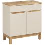 Comad Bali Cashmere zestaw meblowy 80 cm szafka stojąca z blatem kaszmir/dąb SET-BAC B NAT WOTAN 80CM zdj.1