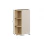 Zestaw Comad Dalia Cashmere szafka 30 cm boczna górna i regał 15 cm boczny kaszmir/dąb SET-DC SP URSM zdj.2