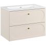 Zestaw Comad Donna Sand umywalka z szafką 81 cm beż piaskowy SET-DS 80CM UM FLY zdj.1