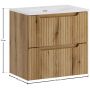 Zestaw Comad Nova Coast Evoke szafka 60 cm podumywalkowa wisząca z umywalką Sky dąb SET-NOCE 60CM S SKY 3 zdj.2
