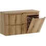 Zestaw Comad Nova Coast Evoke szafka 60 cm z blatem i szafką boczną wiszącą z koszem na pranie dąb SET-NOCE B OAK 100CM S LB zdj.3
