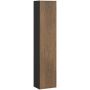 Comad Talia Casella szafka 30x25,5x140 cm boczna wisząca czarna-dąb TALIA CASELLA 80-30-1D zdj.1