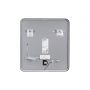 Comad Vega lustro 60x65 cm prostokątne z oświetleniem czarne VEGA LU LED 60 zdj.4