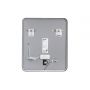 Comad Vega lustro 65x80 cm prostokątne z oświetleniem czarne VEGA LU LED 65 zdj.3