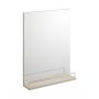 Cersanit Smart lustro z półką 50x65 cm jasny jesion S568-003 zdj.1