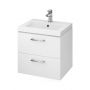 Cersanit Lara umywalka z szafką 49,4 cm białą S801-146-DSM zdj.1