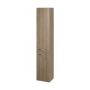 Outlet - Cersanit Lara szafka boczna 150 cm wysoka wisząca orzech S926-008-DSM zdj.1