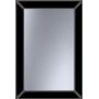 Dubiel Vitrum Domino Black lustro prostokątne 80x55 cm zdj.1