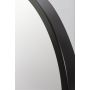 Dubiel Vitrum Evo lustro owalne 100x50 cm rama czarna