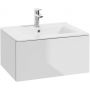 O NAS Torino zestaw meblowy 60 cm umywalka z szafką biały połysk (125-D-06020, 1722) zdj.1