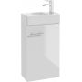 Zestaw Defra Mini umywalka z szafką O NAS Kim D40 biała 190-D-04001+1406 zdj.1