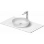 Duravit Sivida umywalka z konsolą 88 cm białą 2680133200 zdj.1