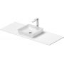 Duravit Sivida umywalka z konsolą 128 cm białą 2680203200 zdj.1