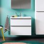 Duravit D-Neo umywalka 80x48 cm meblowa biała 2367800000 zdj.24