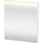 Duravit Brioso lustro 62x70 cm z oświetleniem LED biały mat BR700101818 zdj.1