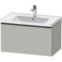 Duravit D-Neo szafka 78,4x45,2x44 cm podumywalkowa wisząca szara DE4255010070000  zdj.1