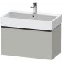 Duravit D-Neo szafka 78,4x44,2x44 cm podumywalkowa wisząca szary mat beton DE4273004070000 zdj.1