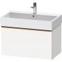 Duravit D-Neo szafka 78,4x44,2x44 cm podumywalkowa wisząca biały mat DE4273004180000 zdj.1