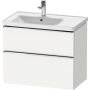 Duravit D-Neo szafka 78,4x45,2x62,5 cm podumywalkowa wisząca biała DE4357010180000 zdj.1
