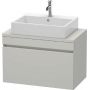Duravit DuraStyle szafka 80x47,8x51,2 cm podumywalkowa wisząca szary mat beton DS530200707 zdj.1