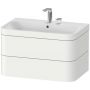 Duravit Happy D2. Plus umywalka z szafką wiszącą biały jedwabny mat HP4637E3636 zdj.1