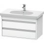 Duravit Ketho szafka 80x45,5x48 cm podumywalkowa wisząca szara KT664700707 zdj.1