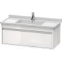 Duravit Ketho szafka 100x45,5x41 cm podumywalkowa wisząca biała KT666502222 zdj.1