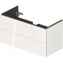 Duravit L-Cube szafka 102 cm podumywalkowa wisząca biały połysk LC624202222 zdj.12