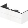 Duravit L-Cube szafka 129 cm podumywalkowa wisząca biały mat LC625901818 zdj.1