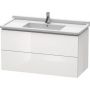 Duravit L-Cube szafka 102x46,9x55,8 cm podumywalkowa wisząca biała LC626602222 zdj.1