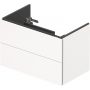Duravit L-Cube szafka 82 cm podumywalkowa wisząca biały mat LC629201818 zdj.4