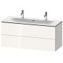 Duravit L-Cube szafka 122 cm podumywalkowa wisząca biały wysoki połysk LC630902222 zdj.1