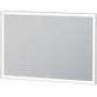 Duravit L-Cube lustro 100x70 cm z oświetleniem LED biały mat LC738200000 zdj.16