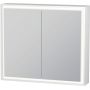 Duravit L-Cube szafka 80x70 cm lustrzana z oświetleniem LED biały mat LC755100000 zdj.1