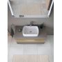 Duravit Qatego szafka 120 cm podumywalkowa wisząca bazalt mat/dąb QA4732030430010 zdj.6