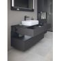 Duravit Qatego szafka 120 cm podumywalkowa wisząca grafit mat QA4732049490010 zdj.5
