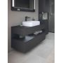 Duravit Qatego szafka 120 cm podumywalkowa wisząca grafit mat QA4732049490010 zdj.7