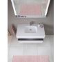 Duravit Qatego umywalka z szafką 100 cm zestaw meblowy biały mat/grafit mat QA4786049180010 zdj.3