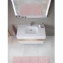 Duravit Qatego umywalka z szafką 100 cm zestaw meblowy biały mat/dąb QA4786055180010 zdj.3