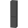 Duravit Sivida szafka 40x37,4x176 cm boczna wisząca czarna-szara SV1370RBD490000 zdj.1