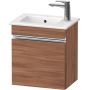 Duravit Sivida szafka 40x28,7x44,3 cm podumywalkowa wisząca orzech-chrom SV4642L10790000 zdj.1