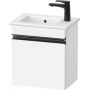 Duravit Sivida szafka 40x28,7x44,3 cm podumywalkowa wisząca biała-czarna SV4642RBD180000 zdj.1