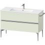 Duravit Sivida szafka 121x47,7x59,1 cm podumywalkowa wisząca zielona-chrom SV4646010HH0000 zdj.1