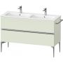 Duravit Sivida szafka 128x47,7x59,1 cm podumywalkowa wisząca zielona-chrom SV4647010HH0000 zdj.1