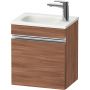 Duravit Sivida szafka 40x29,5x44 cm podumywalkowa wisząca orzech-chrom SV4649L10790000 zdj.1