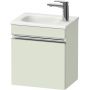 Duravit Sivida szafka 40x29,5x44 cm podumywalkowa wisząca zielona-chrom SV4649L10HH0000 zdj.1