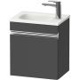 Duravit Sivida szafka 40x29,5x44 cm podumywalkowa wisząca grafitowa-chrom SV4649R10490000 zdj.1